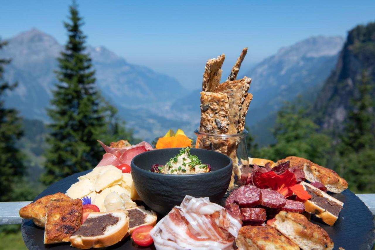 Berghotel Mettmen Schwanden  Dış mekan fotoğraf